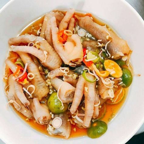 Chân gà ngâm xả tắc 1000gr