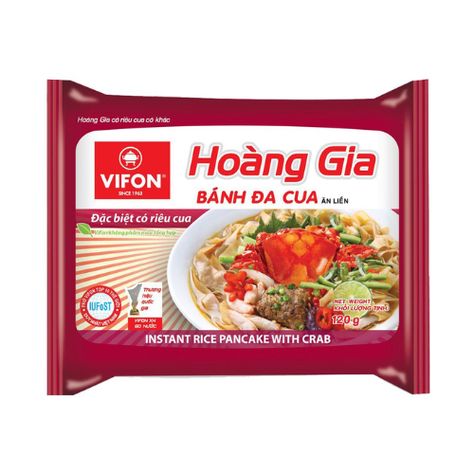 Hoàng gia Bánh đa cua 18 gói