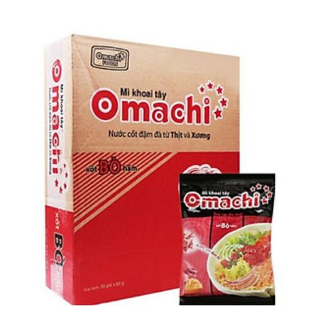 Omachi bò thùng 30pcs