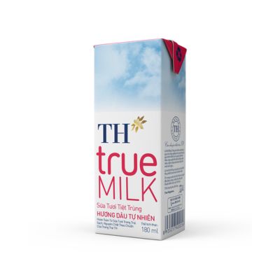 Sữa TH dâu thùng 1*48*180ml