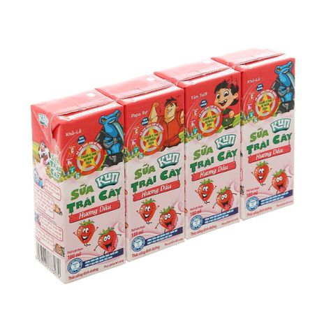 Sữa Kun dâu 48*180ml